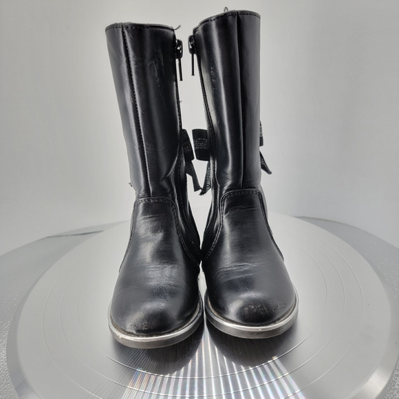 Olive and Edie Black boots for little girls  SZ 6 - Picture 3 of 6